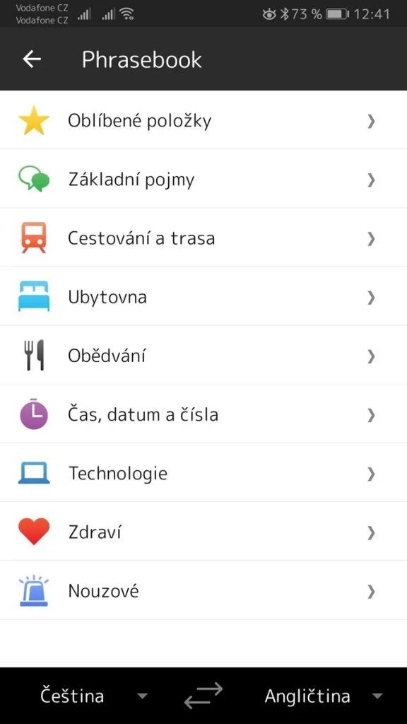 Mobilní překladač Microsoft